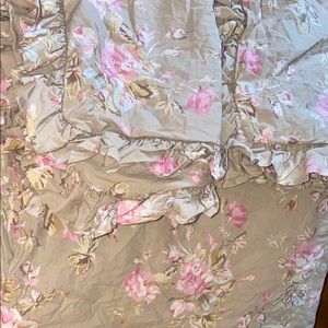 Shabby chic King size duvet set